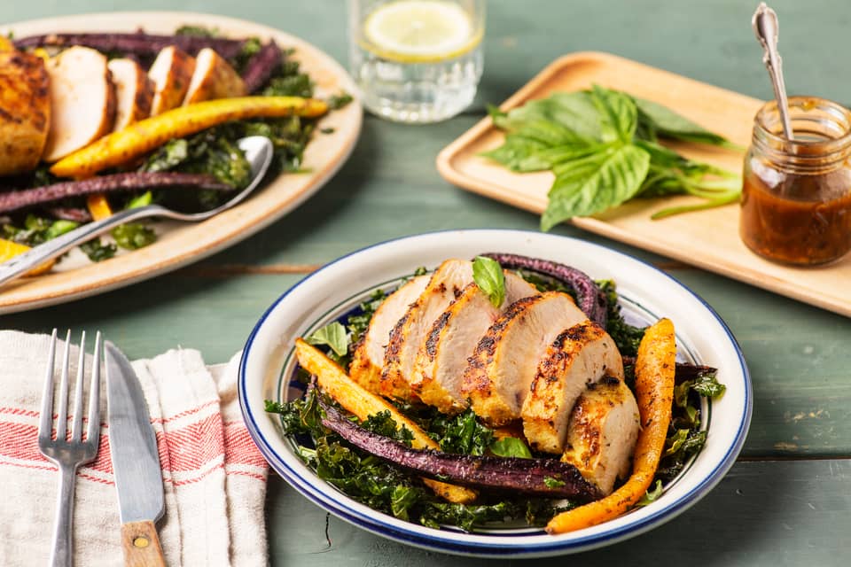 Orange basil chicken breasts - Extra large standard