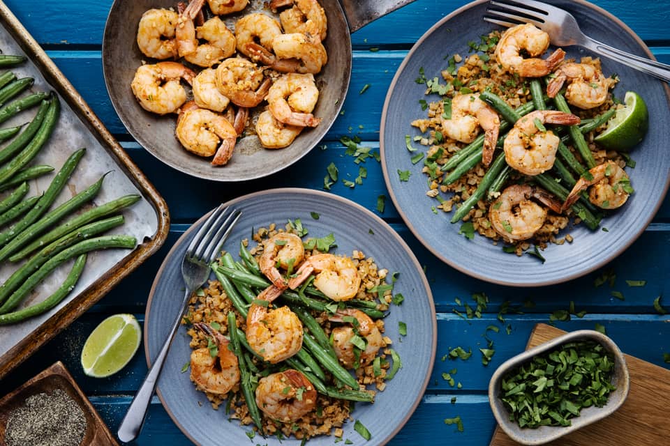 Paleo peruvian inspired shrimp - Extra large standard
