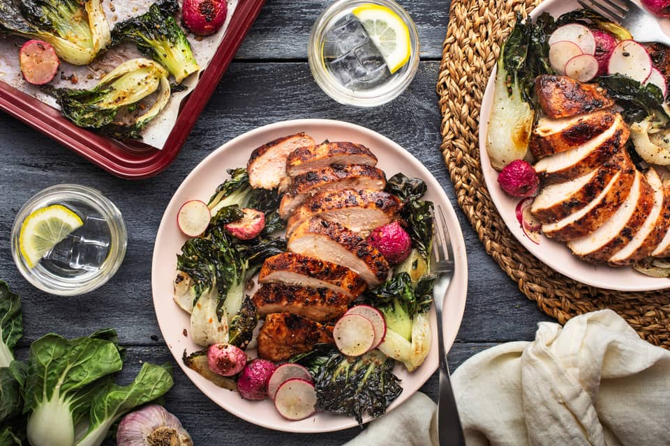 Seared lemongrass chicken - Extra large standard