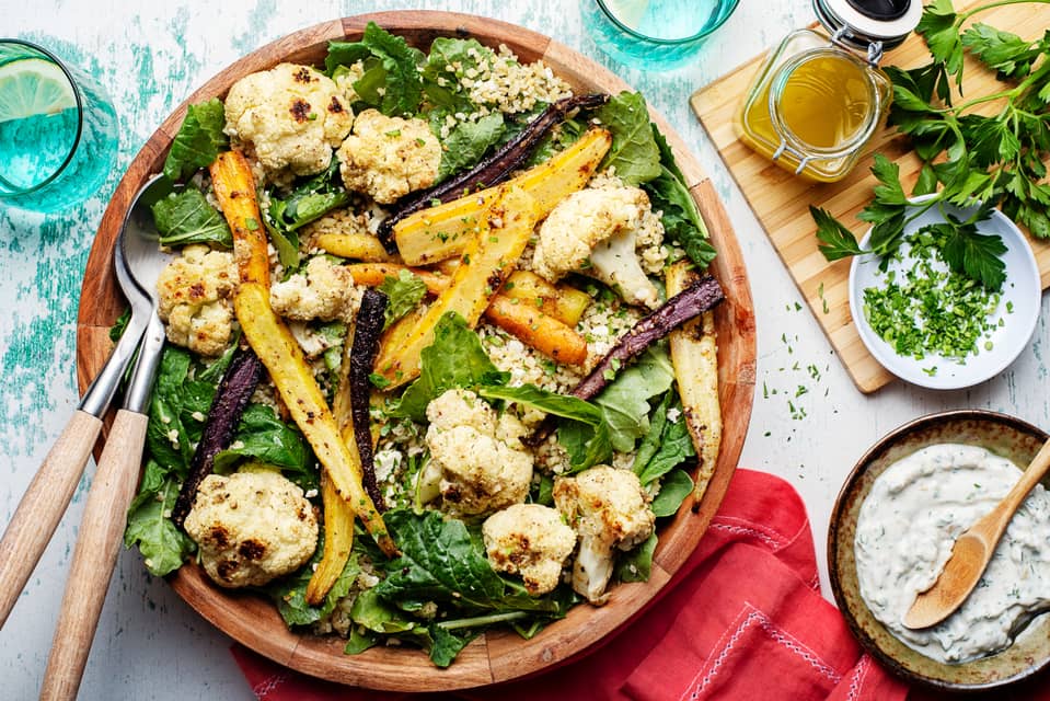 Honey roastedcauliflower carrots - Extra large standard