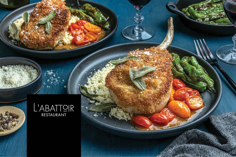 Goodfood x labattoir bone in pork chop piccata - Extra large standard