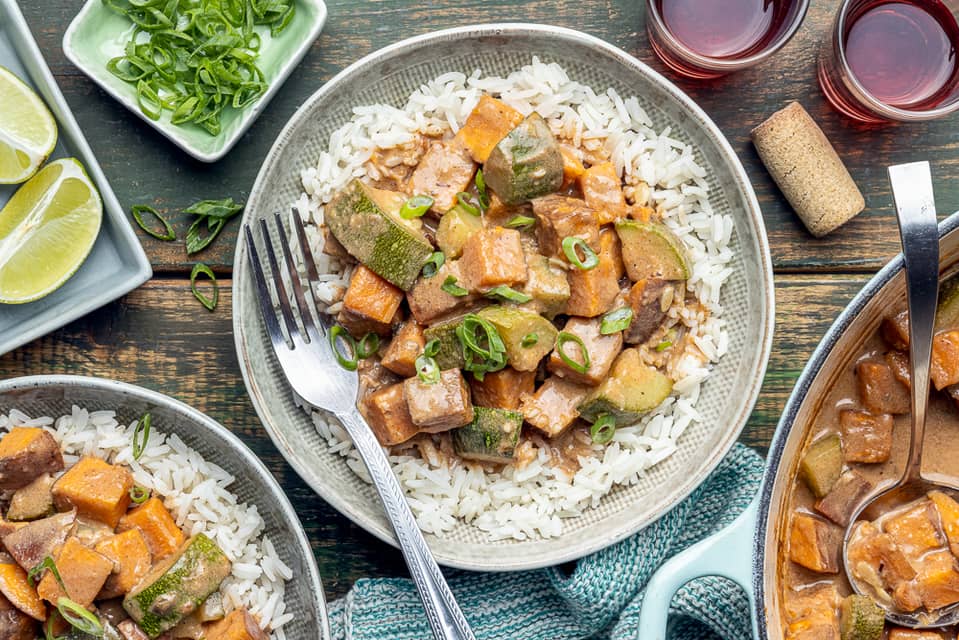 Jerk spiced coconut curry - Extra large standard