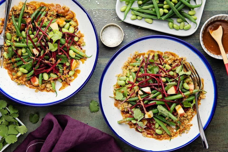 Quinoa veggie apple bowls - Extra large standard