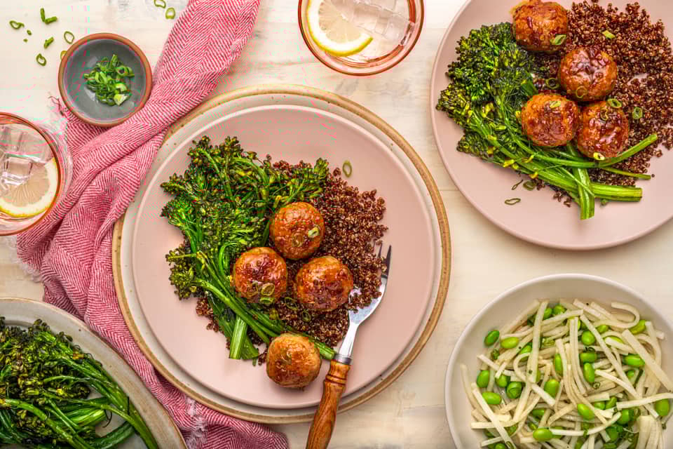 Vietnamese style caramelpork meatballs - Extra large standard