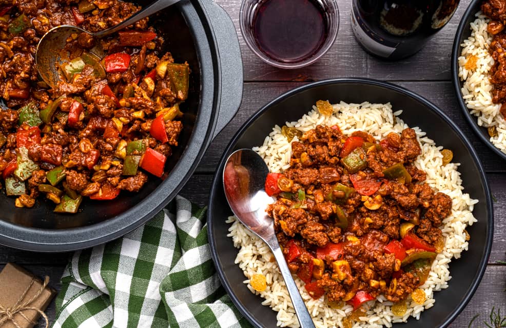 Ground beef picadillo santiaguero - Extra large standard