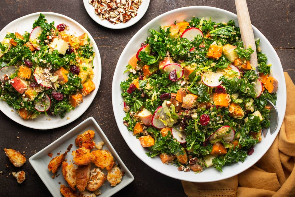 Sweet potato panzanella - Extra large standard