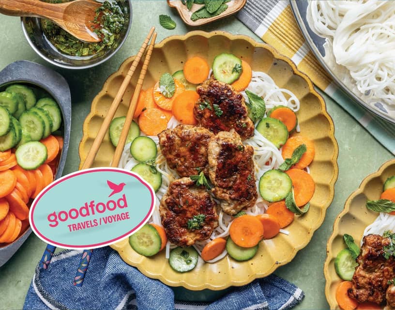 Goodfood travels vietnams lemongrass pork bun cha - Extra large standard