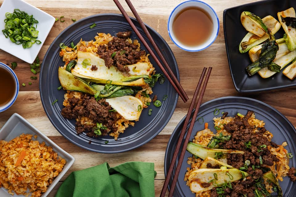 Carb wise spicy ground beefwith honey gochujang - Extra large standard