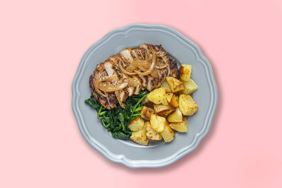 Smothered pork chops - Extra large standard