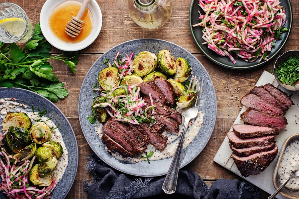 Montreal style spiced steaks - Extra large standard