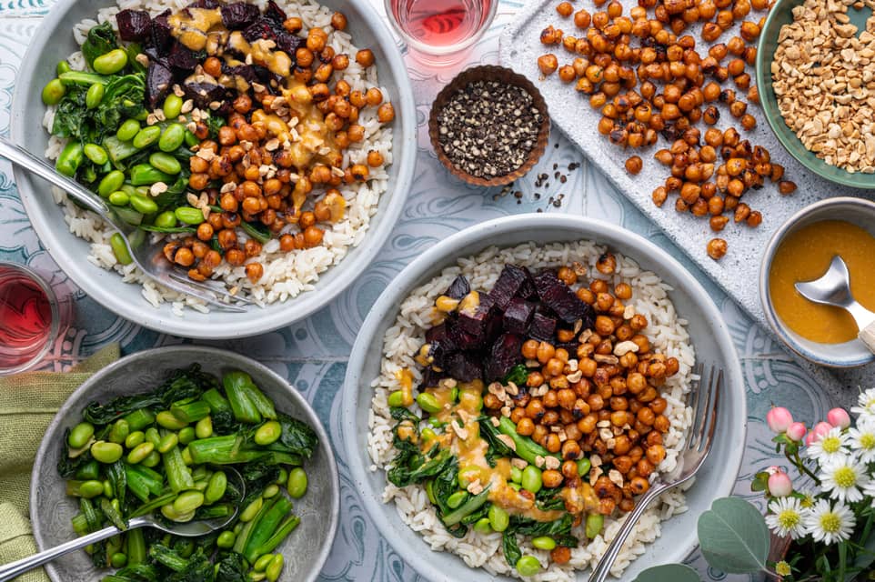 Vegan nourish bowlswith tamari vinaigrette - Extra large standard