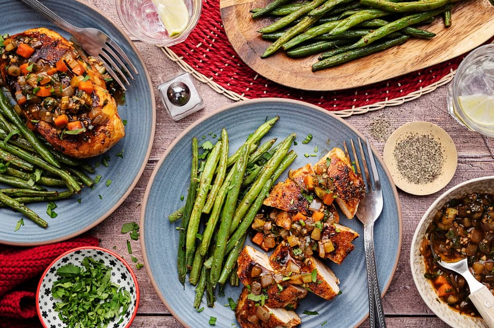 Peruvian style chicken breasts - Extra large standard
