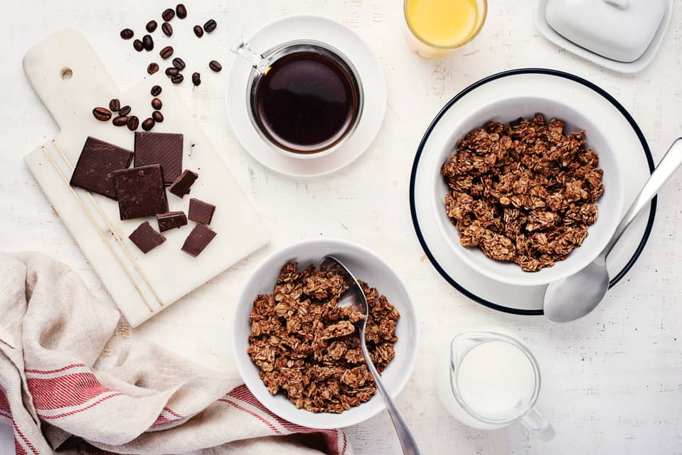 Chocolate coffee granola - Extra large standard