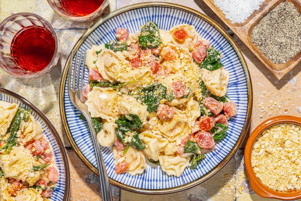 Creamy tortellini florentine - Extra large standard