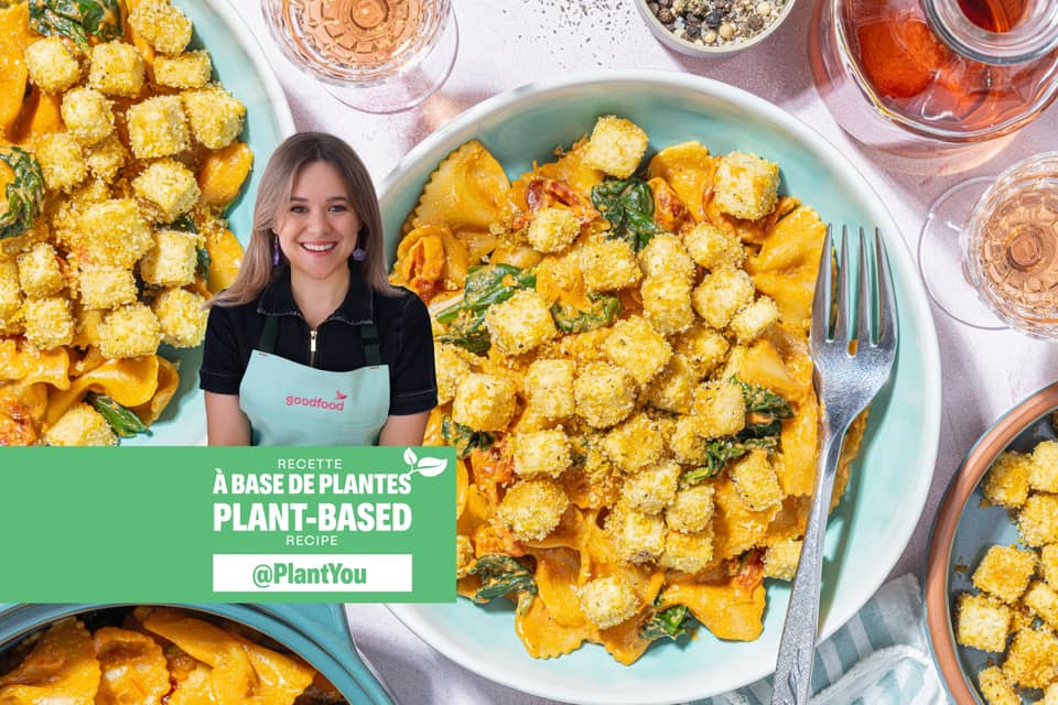 Goodfood x plantyou marry me tofu farfalle - Extra large standard