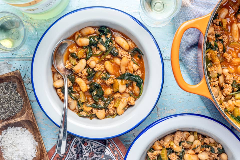 Balkan style sausage and bean stew - Extra large standard