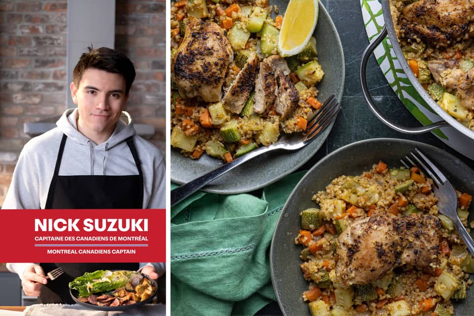 Nicks pick one pan lemony chicken thigh skillet - Extra large standard