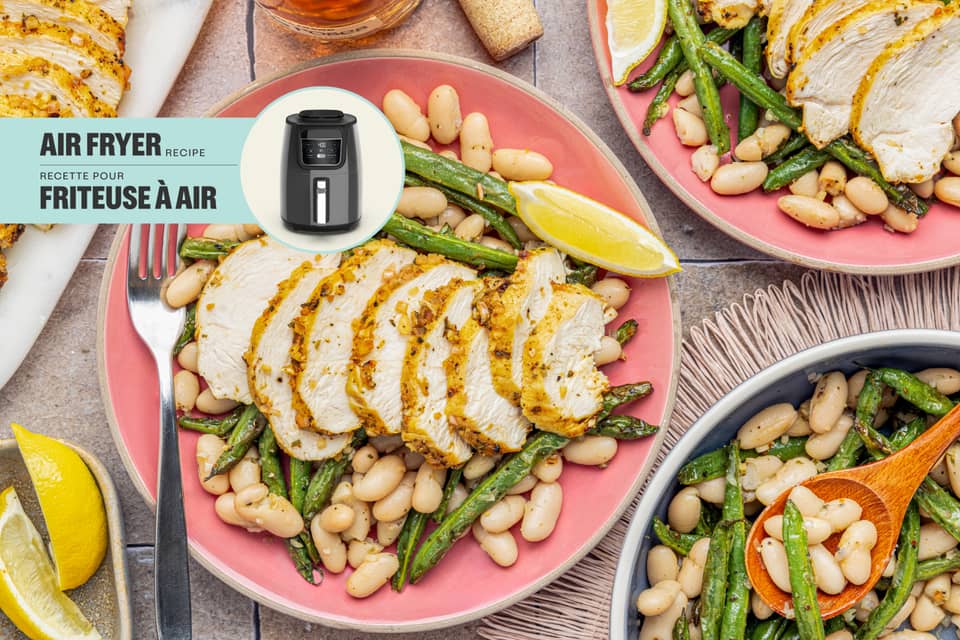 Reverse marinated air fryer chicken breasts - Extra large standard