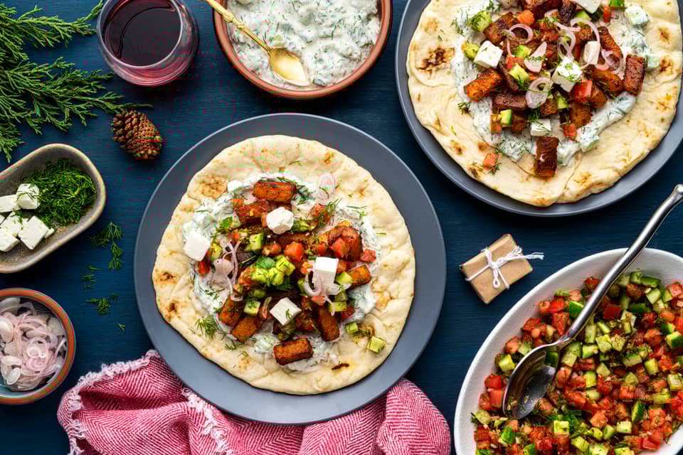 Butternut squash souvlaki - Extra large standard