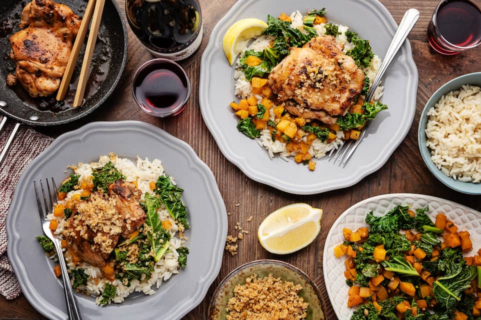 Pan fried chicken kyivwith garlic panko crust - Extra large standard