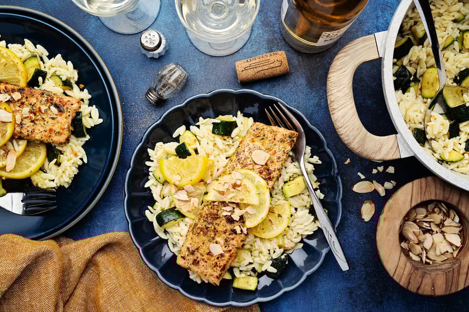 Lemon butter salmon - Extra large standard