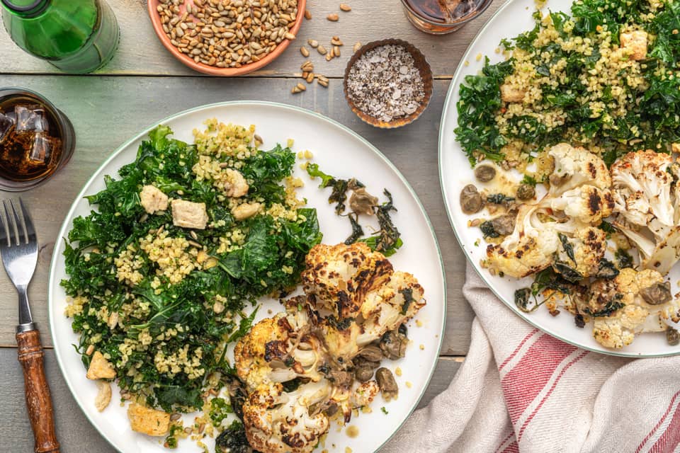Lemony cauliflower grenobloise - Extra large standard