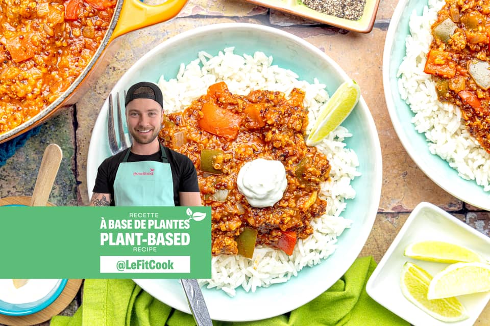 Goodfood x le fit cook impossible beef mexican chili - Extra large standard