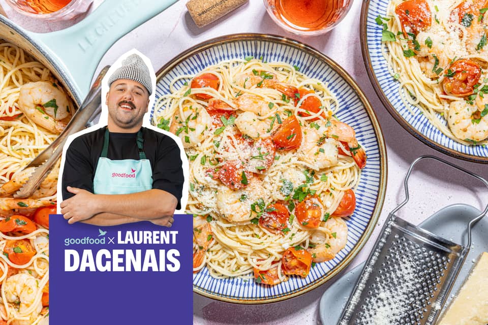 Goodfood x laurent dagenais lemon garlic shrimp scampi - Extra large standard
