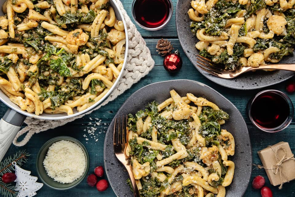 One pan fresh gemelliwith kale cauliflower - Extra large standard