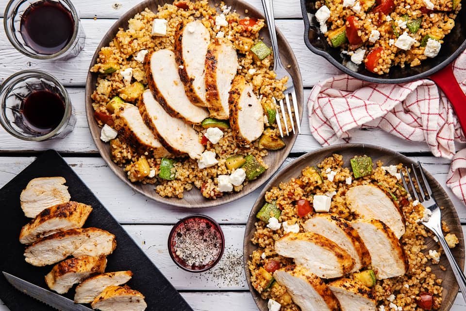 Mediterranean spiced chicken - Extra large standard