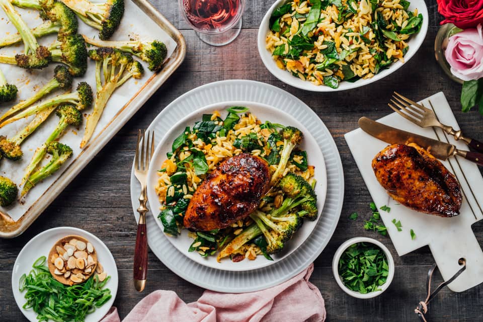 Apricot glazed chicken - Extra large standard
