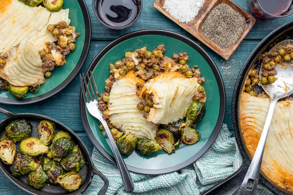Skillet beef cottage pie - Extra large standard