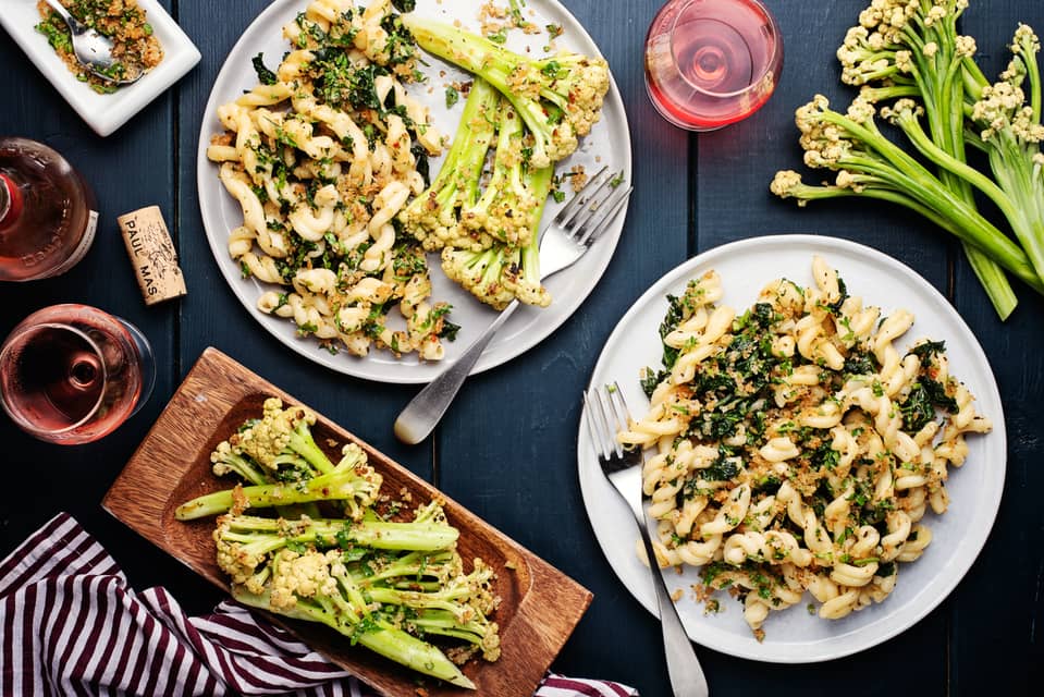 Roasted fioretto cheesy gemelli - Extra large standard