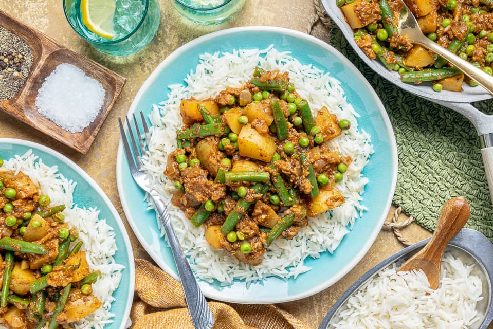 Impossible beef keema aloo - Extra large standard