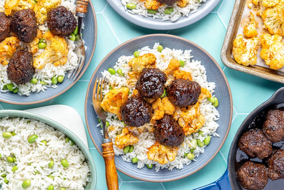 Sweet and sour beef meatballs - Extra large standard