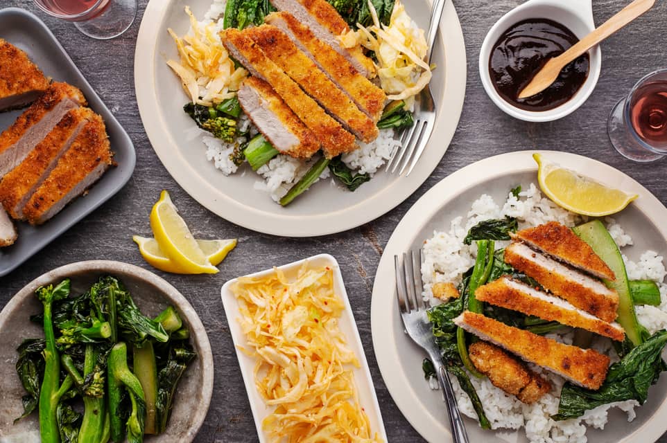 Crispy pork chops tonkatsu - Extra large standard