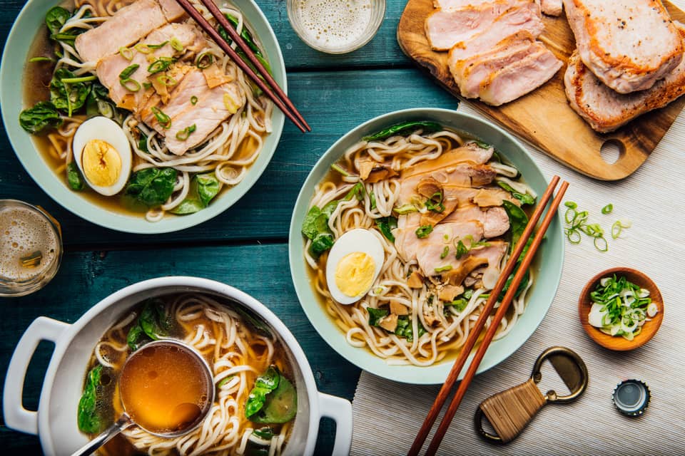 Tonkotsu pork ramen - Extra large standard