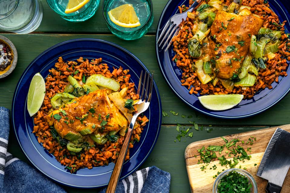 Carb wise creamy cod curry - Extra large standard