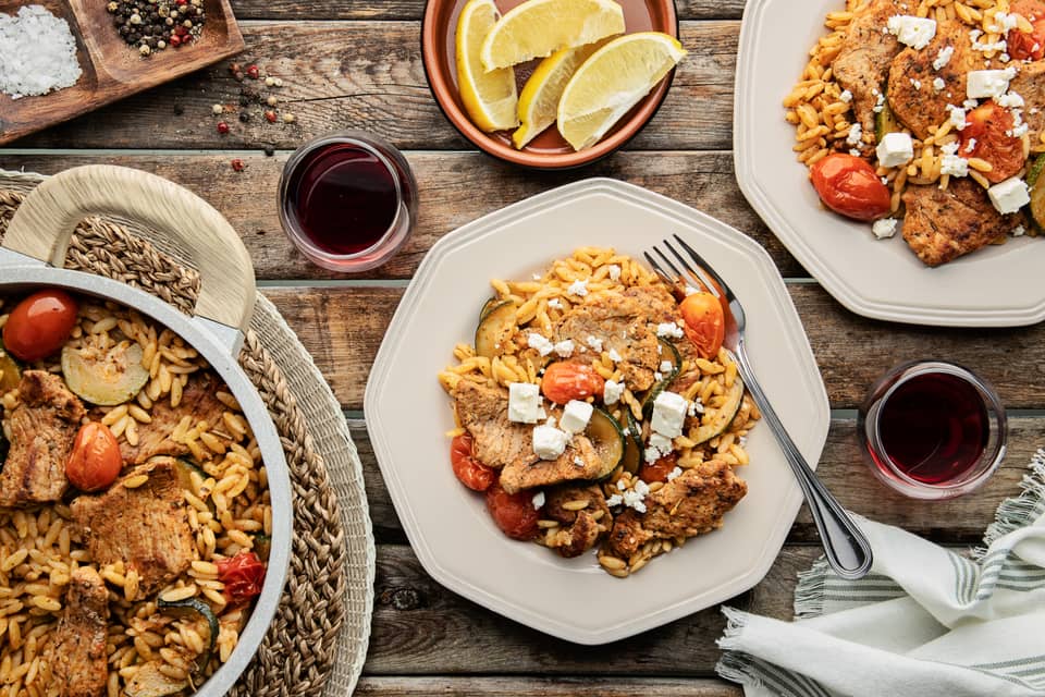Pork tenderloin stripswith lemon garlic - Extra large standard