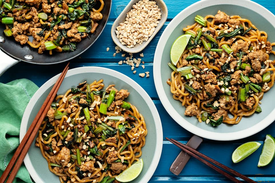 Speedy sweet sourground pork noodle stir fry - Extra large standard