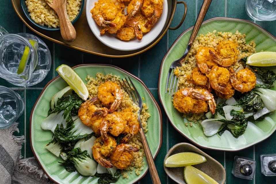 Oven crisped thai coconut curry shrimp - Extra large standard