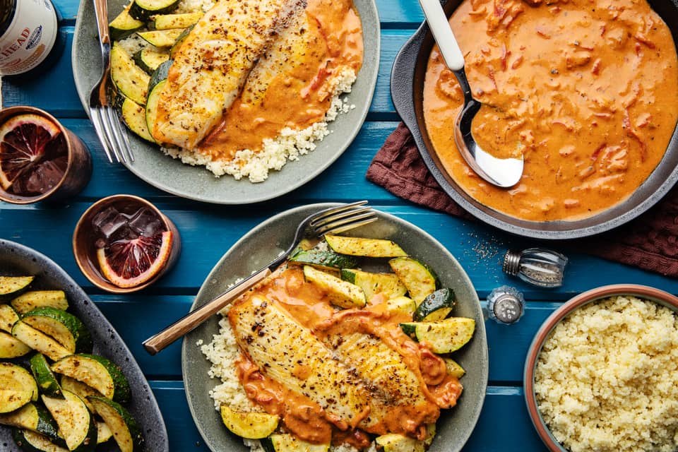 Carb wise warmly spicedtilapia stew - Extra large standard