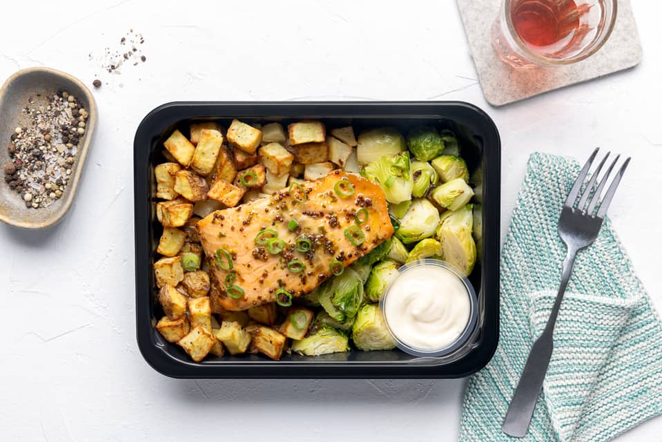 Heat & Eat: Maple-Mustard Salmon