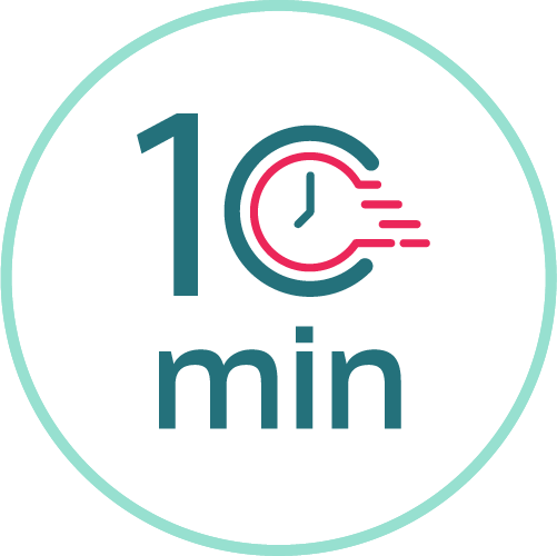 Prêt en 10 minutes