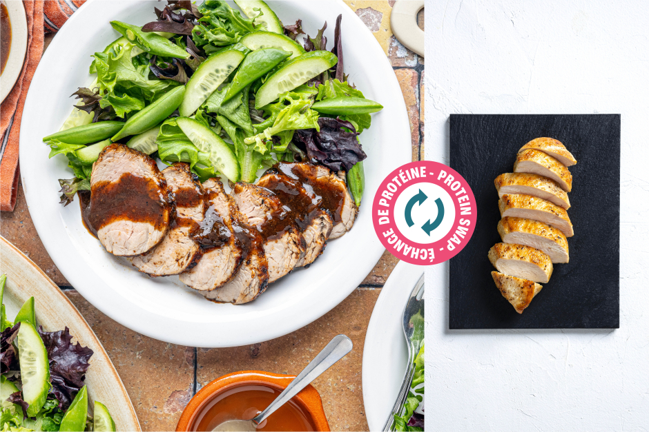 Protein Swap | Black Garlic Mexican Chicken Breasts
