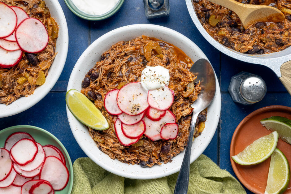 Spicy Pork Carnitas Chili