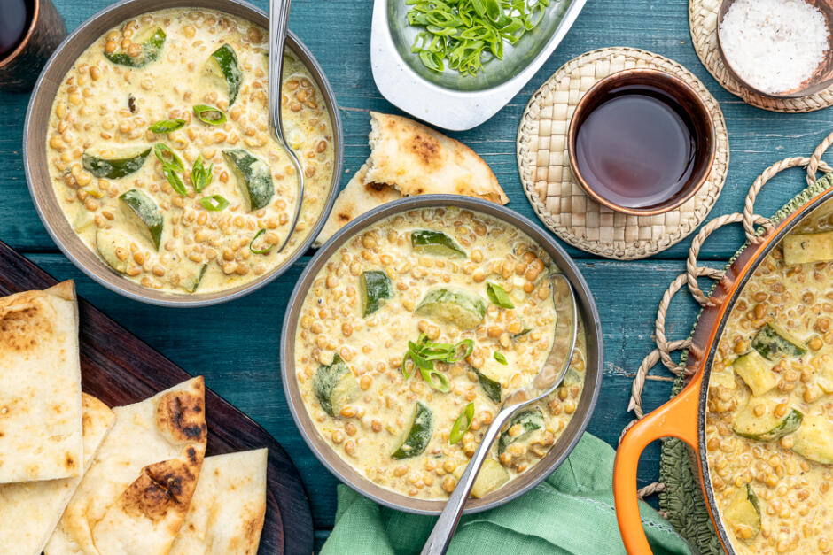 Coconut-Ginger Lentil Dal