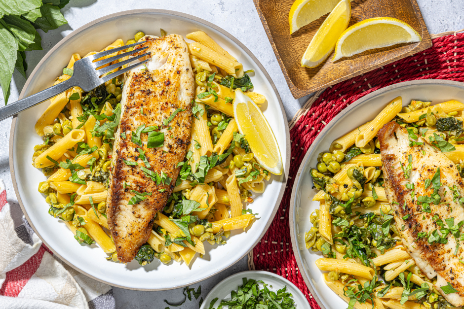 Tilapia citron-basilic estival