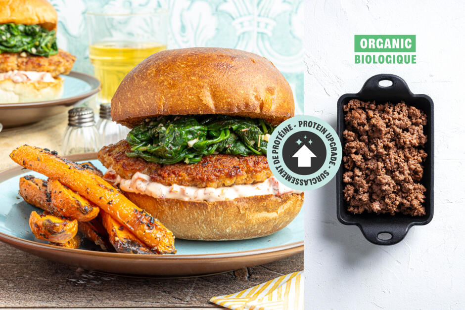 Protein Upgrade | ORGANIC Beef Burgers