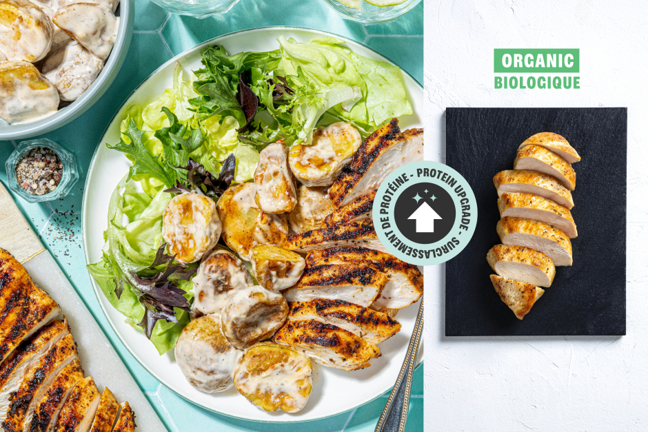 Protein Upgrade | Grilled Lemon & ORGANIC Chicken Breast Dinner